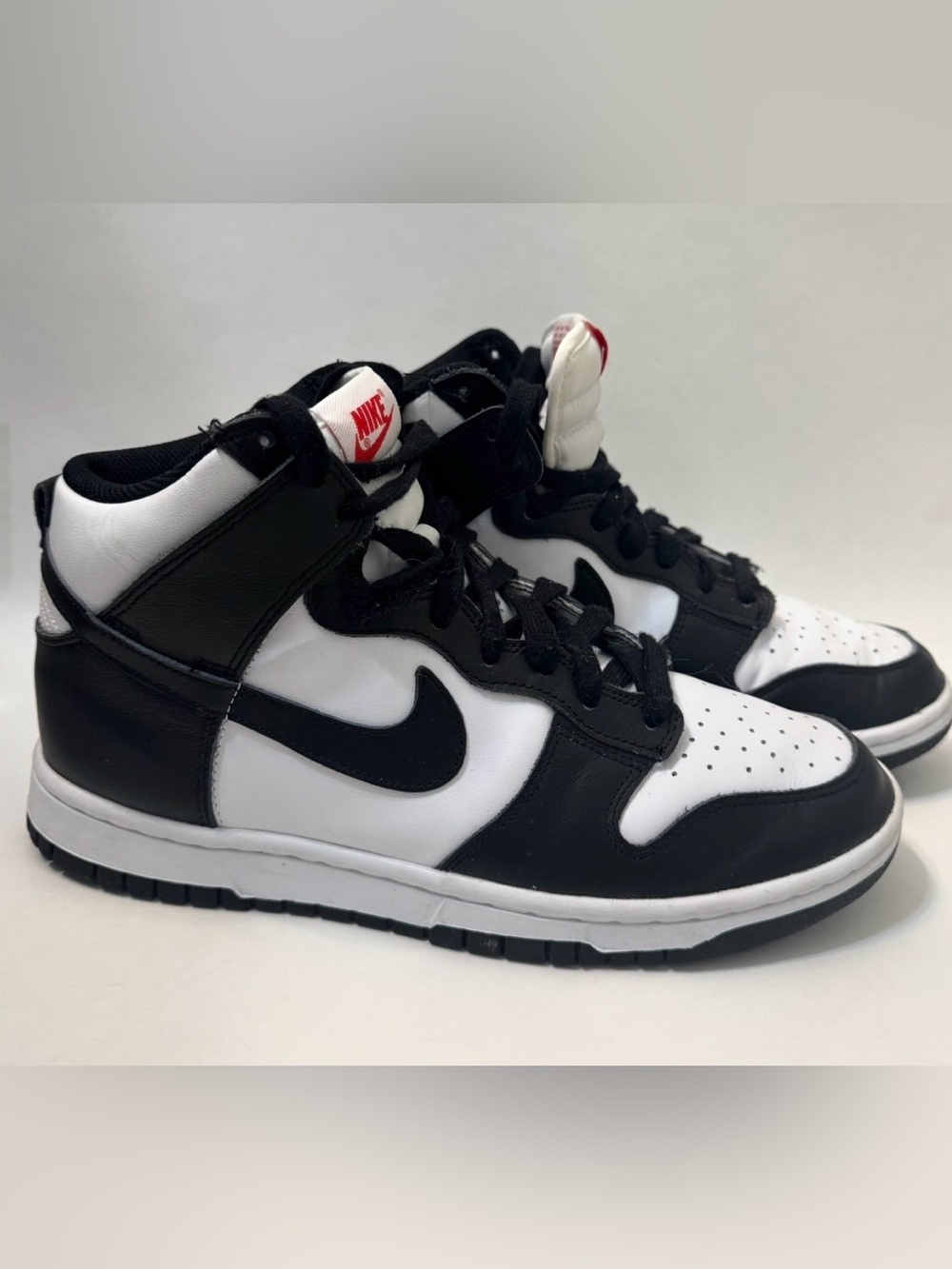 Nike Dunk High Panda White & Black  Women’s 9.5